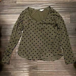 Lucky Brand Polka Dot Thermal